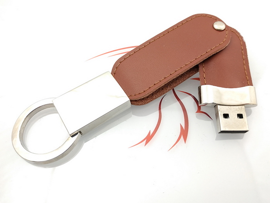Pendrive skórzany