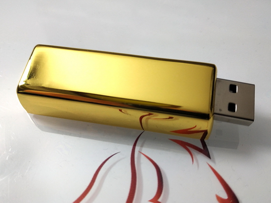 Pendrive w kształcie sztabka