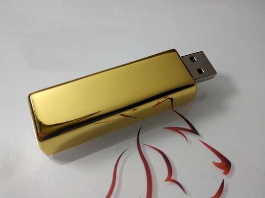 Pendrive w kształcie sztabka
